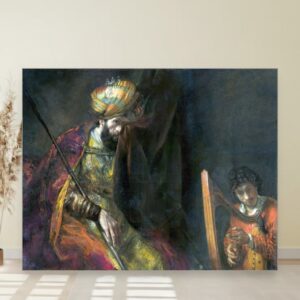 Saul i David, Rembrandt van Rijn, Saul and David, slika na platnu