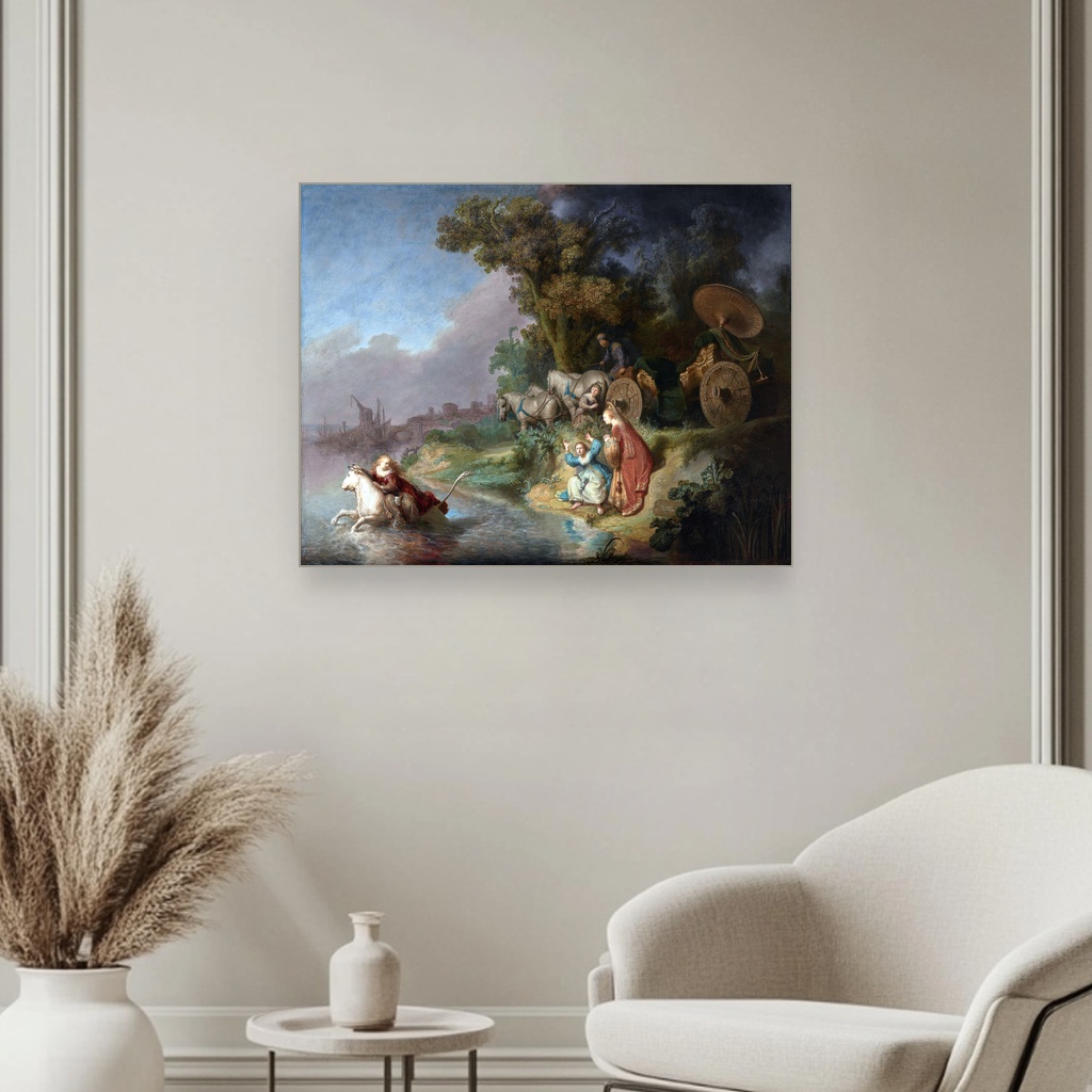 Otmica Evrope, Rembrandt van Rijn, The Abduction of Europa, slika na platnu 3 Otmica Evrope, Rembrandt van Rijn, The Abduction of Europa, slika na platnu - Slika 3