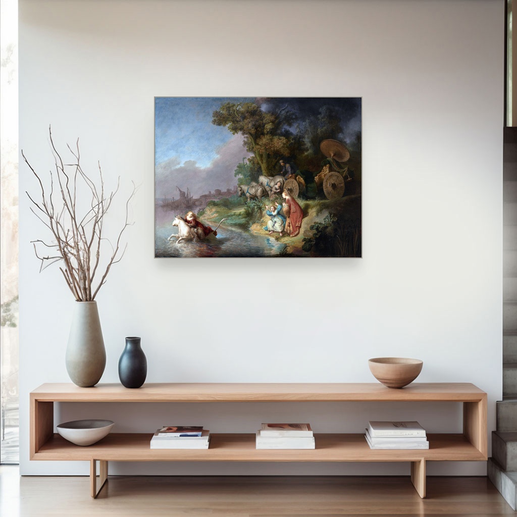 Otmica Evrope, Rembrandt van Rijn, The Abduction of Europa, slika na platnu 4 Otmica Evrope, Rembrandt van Rijn, The Abduction of Europa, slika na platnu - Slika 4