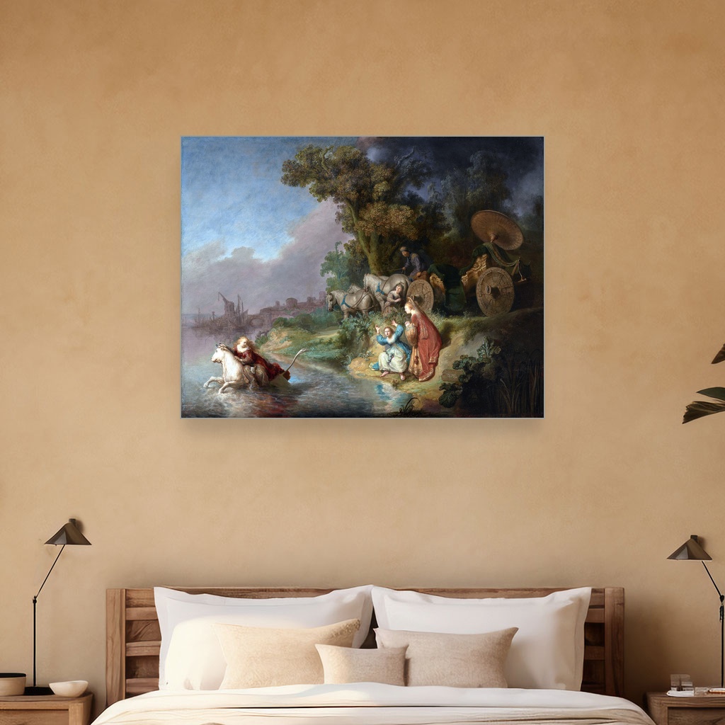 Otmica Evrope, Rembrandt van Rijn, The Abduction of Europa, slika na platnu 5 Otmica Evrope, Rembrandt van Rijn, The Abduction of Europa, slika na platnu - Slika 5