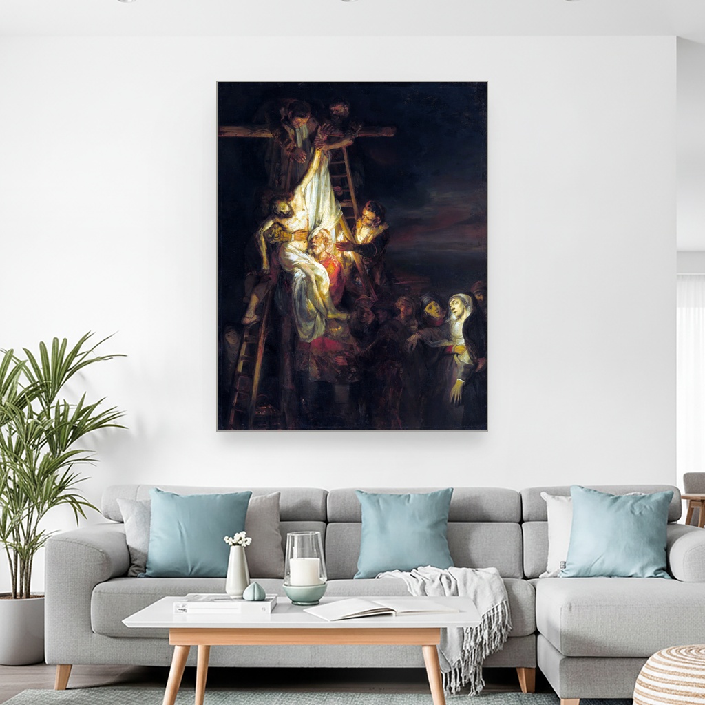 Silazak sa krsta, Constantijn van Renesse, The Descent from the Cross, slika na platnu 2 Silazak sa krsta, Constantijn van Renesse, The Descent from the Cross, slika na platnu - Slika 2