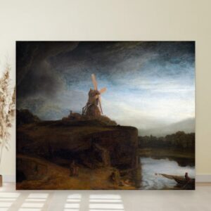 Mlin, Rembrandt van Rijn, The Mill, slika na platnu
