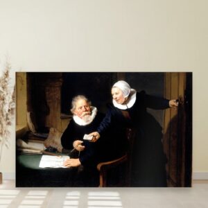Brodograditelj i njegova supruga, Rembrandt van Rijn, The Shipbuilder and his Wife, slika na platnu