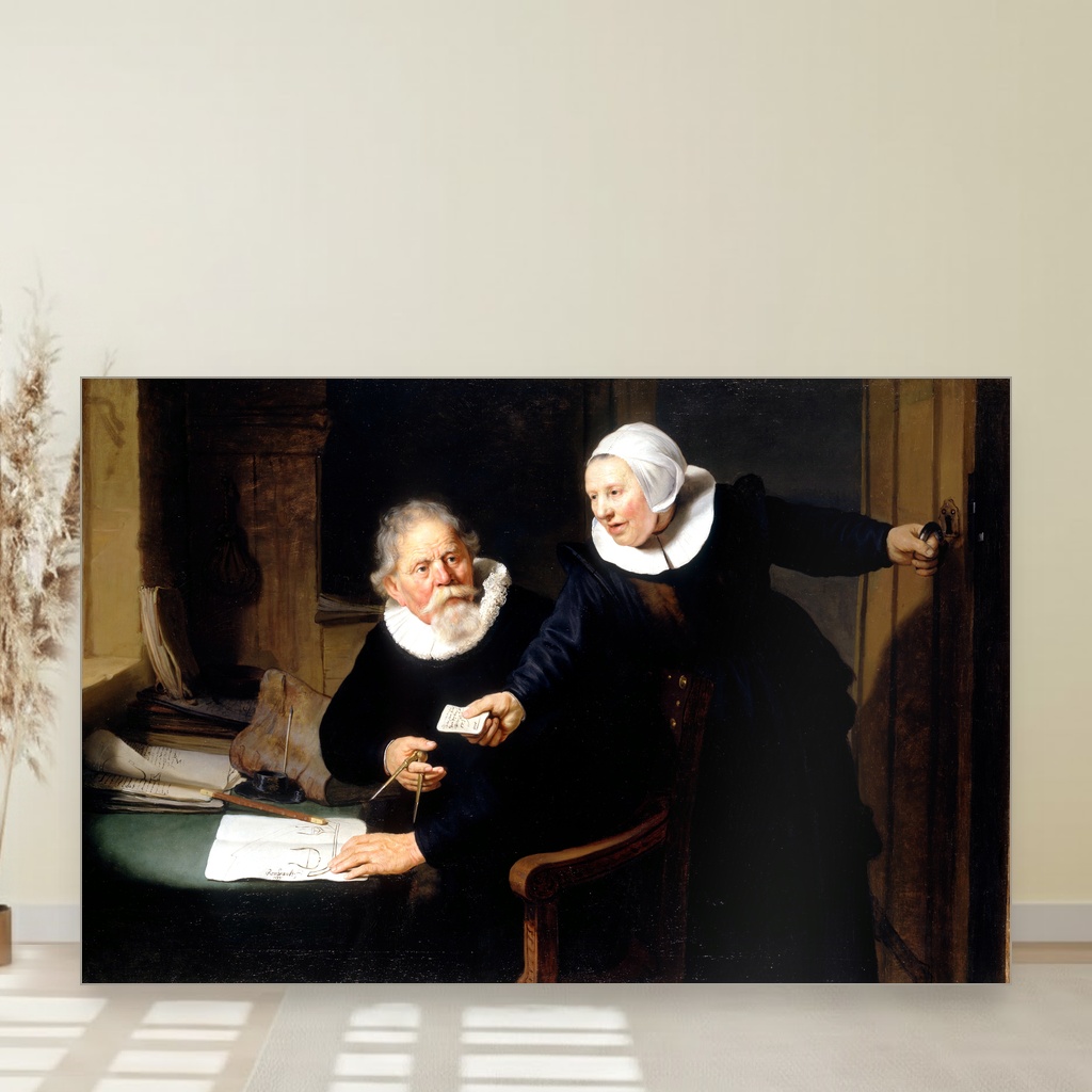 Brodograditelj i njegova supruga, Rembrandt van Rijn, The Shipbuilder and his Wife, slika na platnu 1 Brodograditelj i njegova supruga, Rembrandt van Rijn, The Shipbuilder and his Wife, slika na platnu