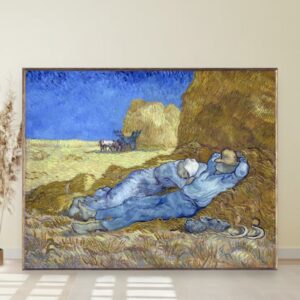 Siesta, Vincent Van Gogh, The Siesta, slika na platnu
