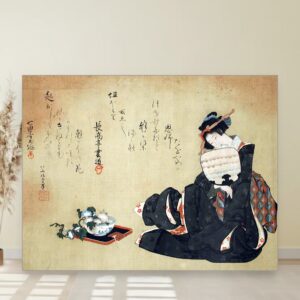 Žena sa ljubičicama ujutru, Mary Cassatt, Woman with Morning Glories, slika na platnu